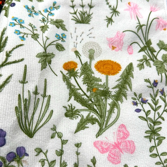 Boho Floral Kitchen Hand Towels - Picture 4 of 4